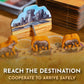 Tembo: Survival On The Savanna Board Game, Guide Your Elephant Herd Across Dangerous Terrain, A Cooperative Strategic Game for Families and Adults