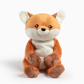 HUGIMALS Forrest the Fox 20 Inch 4.5 lb Heavy Cute Sensory Weighted Comfort Plush | Large Unscented Washable Self Care Calming Stuffed Animal