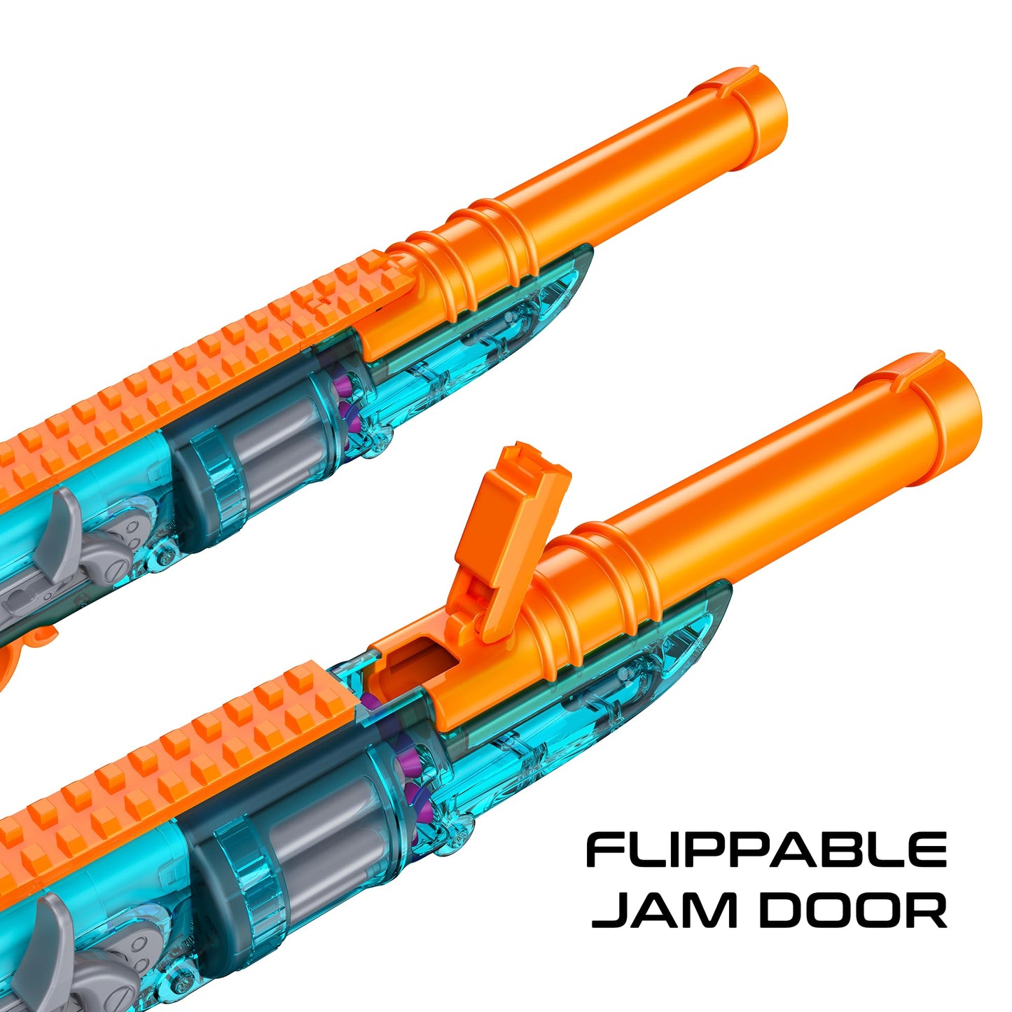 Dart Zone Retroshot Renegade Blaster with Target and 18 Suction Darts
