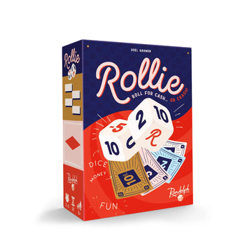 Randolph Rollie | Press Your Luck Dice Rolling Card Game for Kids, Teens, & Adults | Roll for Cash or Crash | Quick & Easy Party Game for Family Night