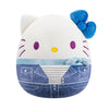 Squishmallows Original Sanrio 12-Inch Denim Hello Kitty Plush