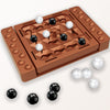 Orbital Logic Strategy Board Game, Family Four in a Row Chess Game Track Moves for 2-Player