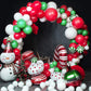 TecUnite 100 Pcs Red Green White Latex Balloons 13 Inch Colorful Round Balloons for 250th Anniversary Graduation Wedding Birthday 4th of July