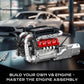 Mould King 10203 V8 Engine Model Kit that Works - Build Your Own Mini Engine Build Blocks, STEM Mechanic Engineering Construction, Car Engine Replica