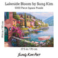 Sung Kim Art - Jigsaw Puzzle 1000 Piece for Adults (Lakeside Bloom)