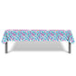 Partystadl 2 Pcs Mermaid Tablecloth, Under the Sea Table Cloth Disposable Rectangular Plastic Table Cover for Kids Girls Summer Mermaid Themed