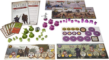 Stonemaier Games: Scythe: Invaders from Afar Expansion by Jamey Stegmaier | Add 2 New Factions to Scythe (Base Game) | Increase Scythe Player Count