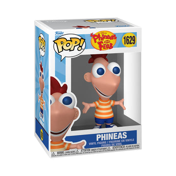 Funko Pop! Disney: Phineas and Ferb - Phineas - Collectable Vinyl Figure - Gift Idea - Official Merchandise - Toys for Kids & Adults - Cartoon Fans
