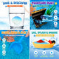 AGENTLAN Ocean Sensory Bin with Sensory Sand, Ocean Toys for Kids