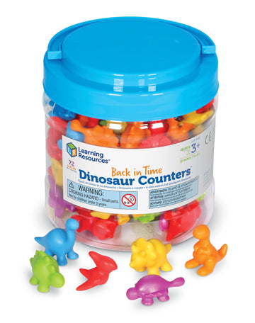Learning Resources Back in Time Dinosaur Counters