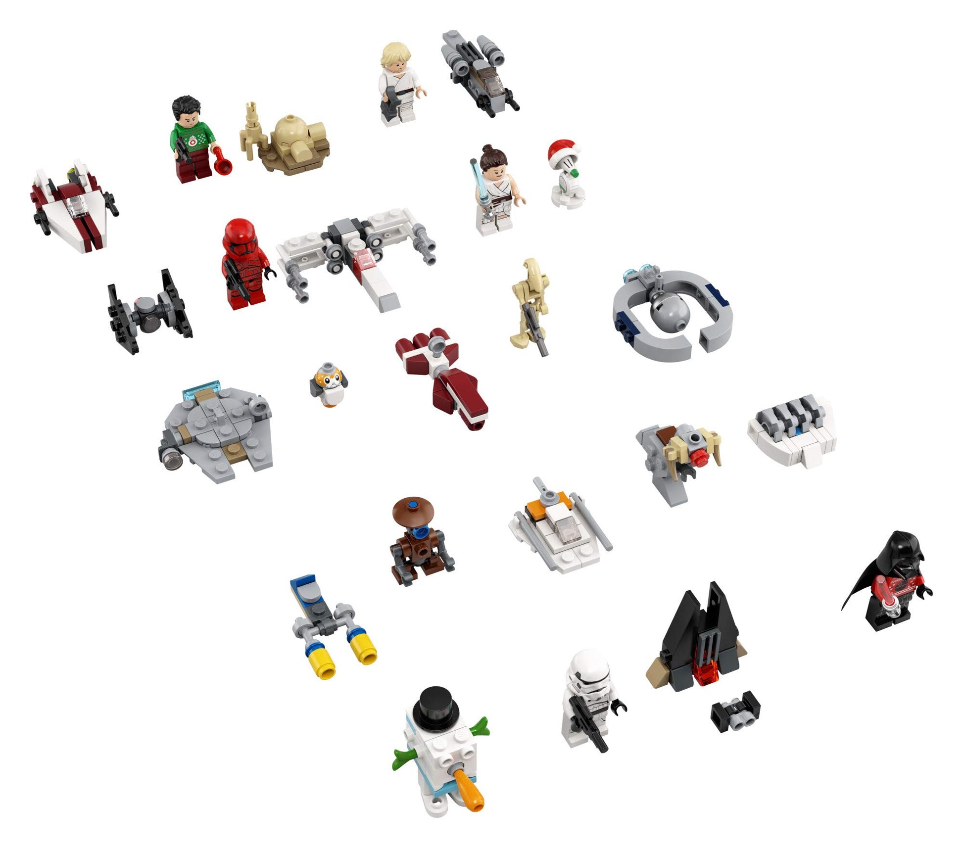 LEGO Star Wars 2020 Advent Calendar 75279 Building Kit for Kids, Fun Calendar with Star Wars Buildable Toys Plus Code to Unlock Character in Star
