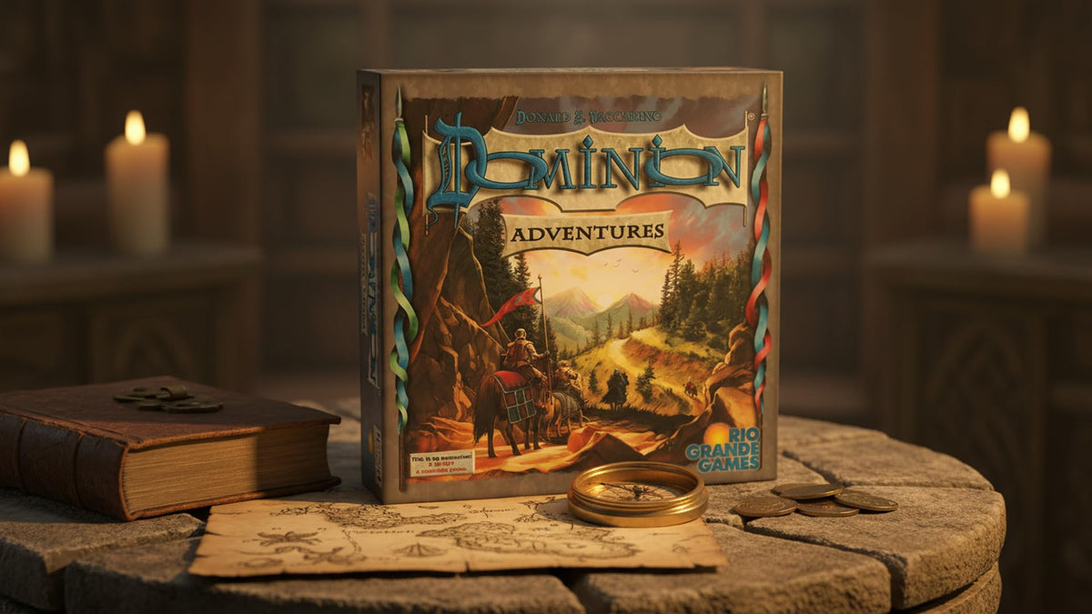 Rio Grande Games Dominion Adventures Expansion - Strategy Card Game