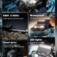 Amphibious Remote Control Car Waterproof Monster RC Cars 4WD All Terrain Off-Road Stunt Vehicle Toys with 2.4 GHz LED Lights for 6 7 8 9 10 11 12+
