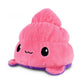 TeeTurtle - The Original Reversible Spooky Dookie Plushie - Pink + Purple - Cute Sensory Fidget Stuffed Animals That Show Your Mood - Perfect