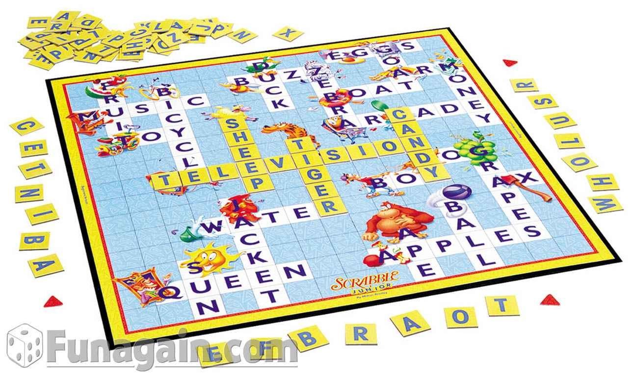 Scrabble Junior: Your Child's First Crossword Game! (1999 Vintage)