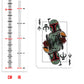 NEO Tactical Gear Bounty Hunter Playing Card Die Cut Vinyl Sticker Pack (3)