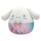 Squishmallows Hello Kitty and Friends Cinnamoroll Plush, 8 Inch, Stars and Bowtie Design