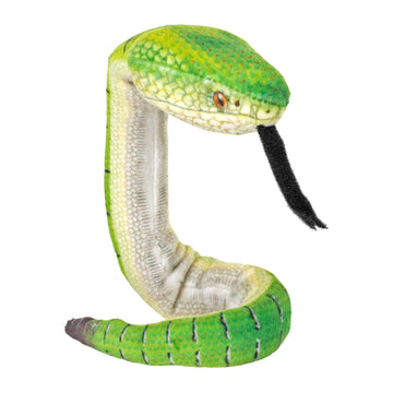 Wild Republic Coilkins Borneo Pit Viper Stuffed Animal - 12"