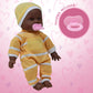 The New York Doll Collection 11 inch Soft Body Doll in Gift Box - Award Winner & Toy 11'' Baby Doll (Yellow African American), (B336)