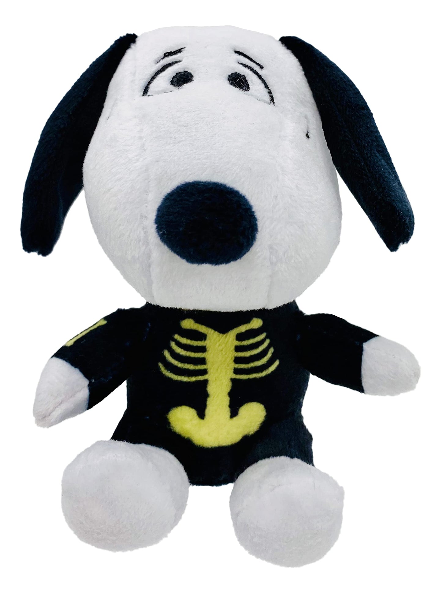 JINX Skeleton Costume Snoopy Mini Plush Toy 5" The Snoopy Show Stuffed Figure Apple TV+ Series for Fans of All Ages
