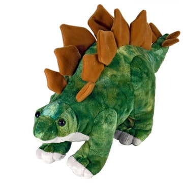 Wild Republic Dinosauria Mini Stegosaurus Stuffed Animal - 10"