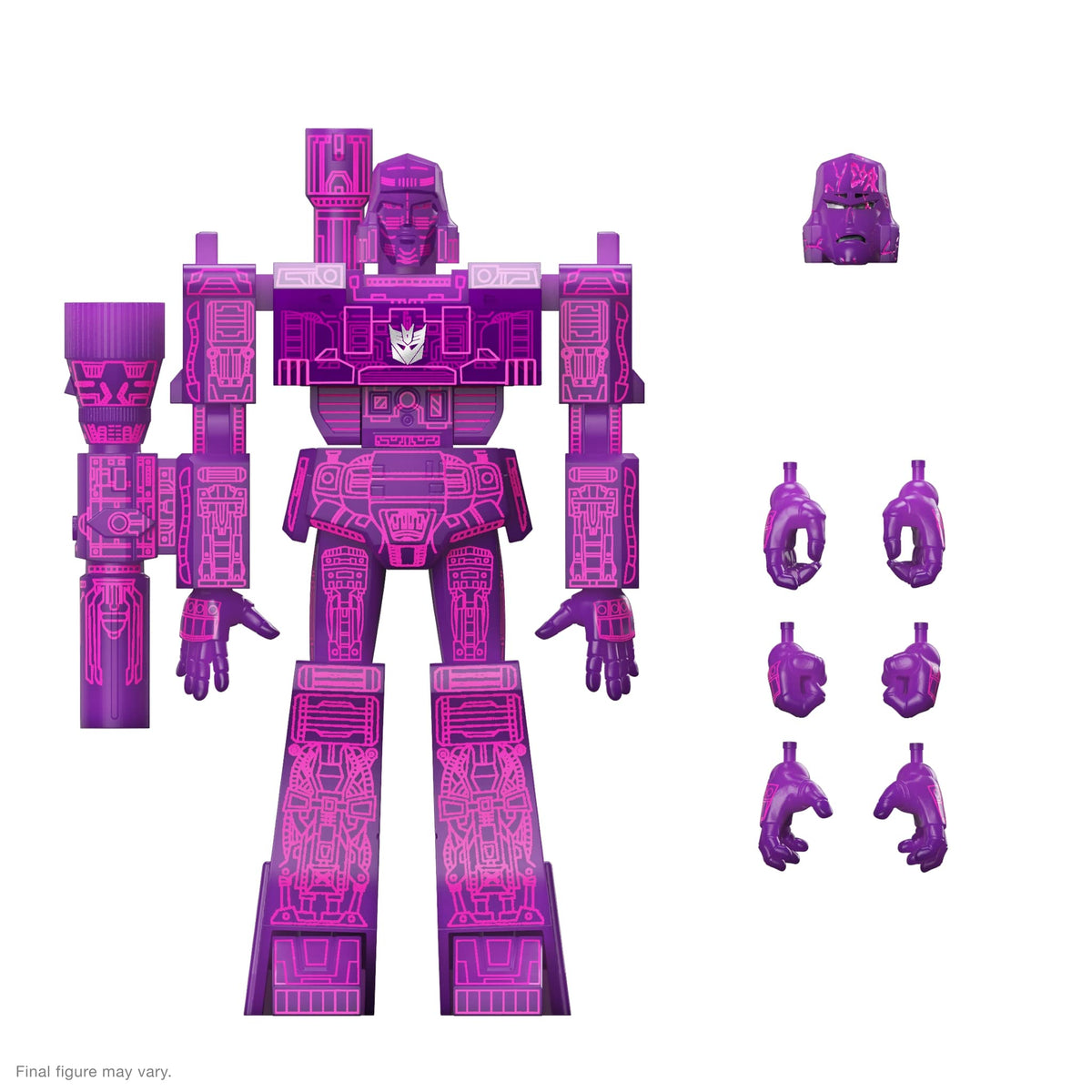 Super7 Transformers Megatron (G1 Reformatting) - ULTIMATES! 7 in Action Figure