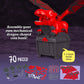Thames & Kosmos Robotic Dragon Bank Kit | Hands-on STEM Construction Toy, Build a Mechanical Dragon Coin Bank, Explore Electric Circuits