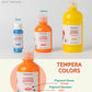 Fantastory Tempera Paint for Kids 12 Colors (8.4 oz Each) Washable Tempera Paint, Kids Poster Sponge Painting, Non-Toxic Finger Hand Bottles Gifts