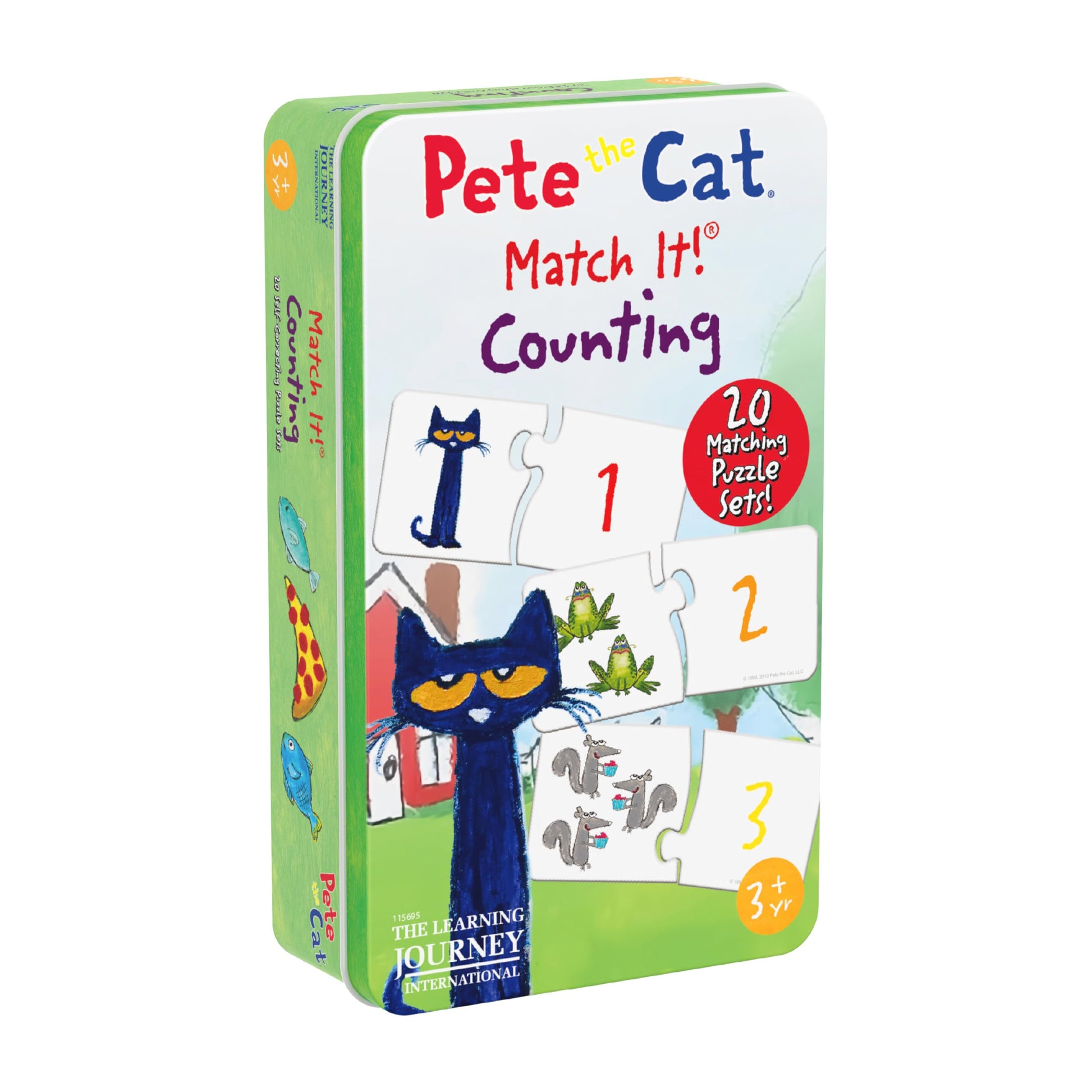 Pete The Cat - Match It! Tin - Counting (New)