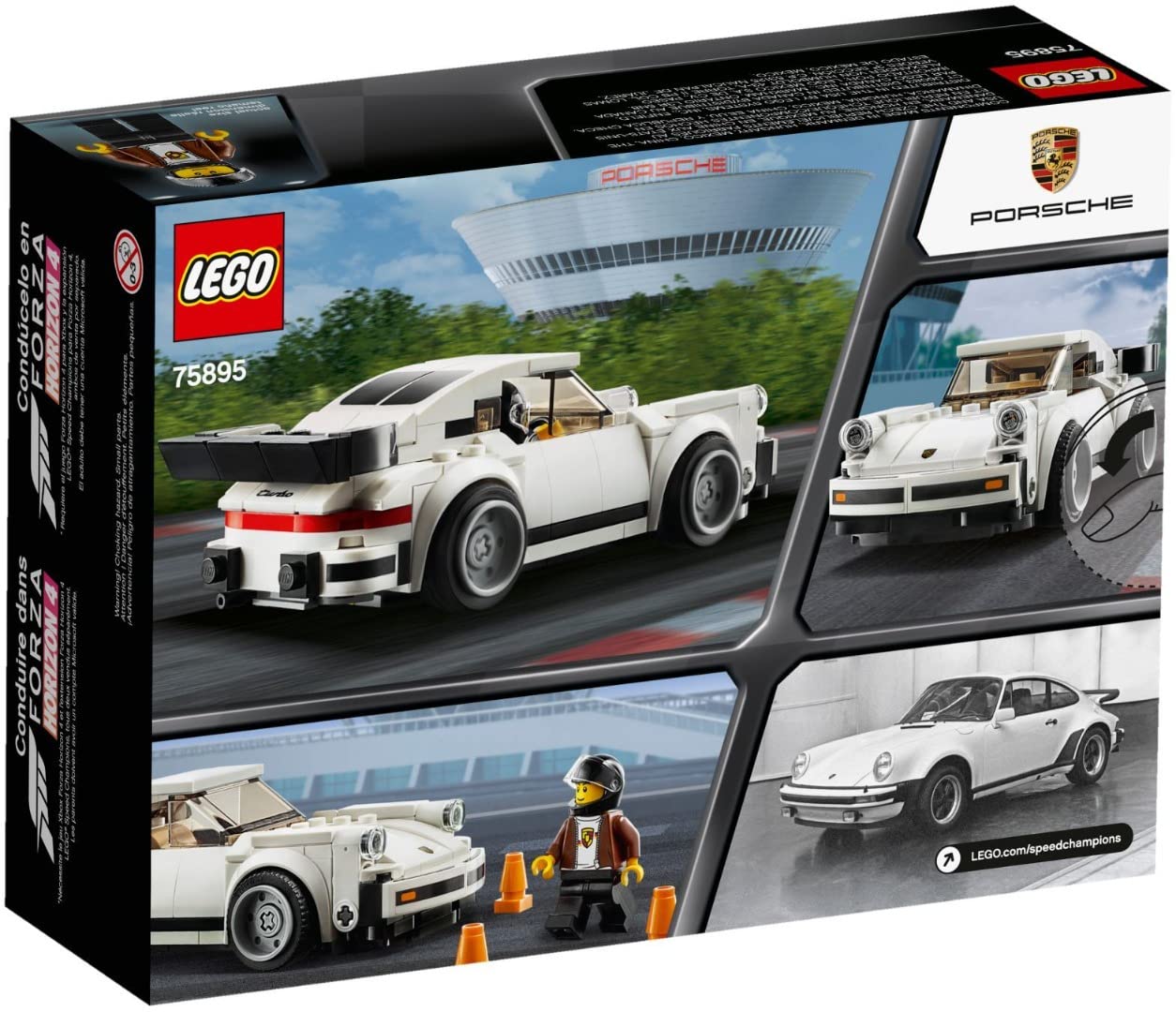 LEGO Speed Champions 1974 Porsche 911 Turbo 3.0 75895 Building Kit (180 Pieces)