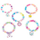 Make It Real: Purr-FECT Wash 'N Bead Bracelets - 141pc, DIY Jewelry Craft Kit, Design-Make 5 Charm Bracelets, Spin to Style, Bead Cleaning, Kids 8+