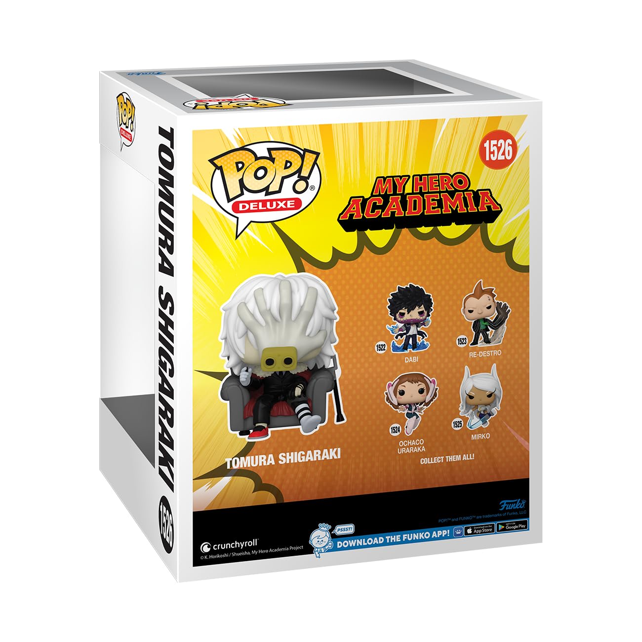 Funko POP! Deluxe: My Hero Academia (MHA) - Tomura Shigaraki in Chair