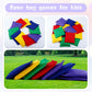 Cptoion 20 Pack Bean Bags, 3.9 x 3.9 Inch, 5 Colors