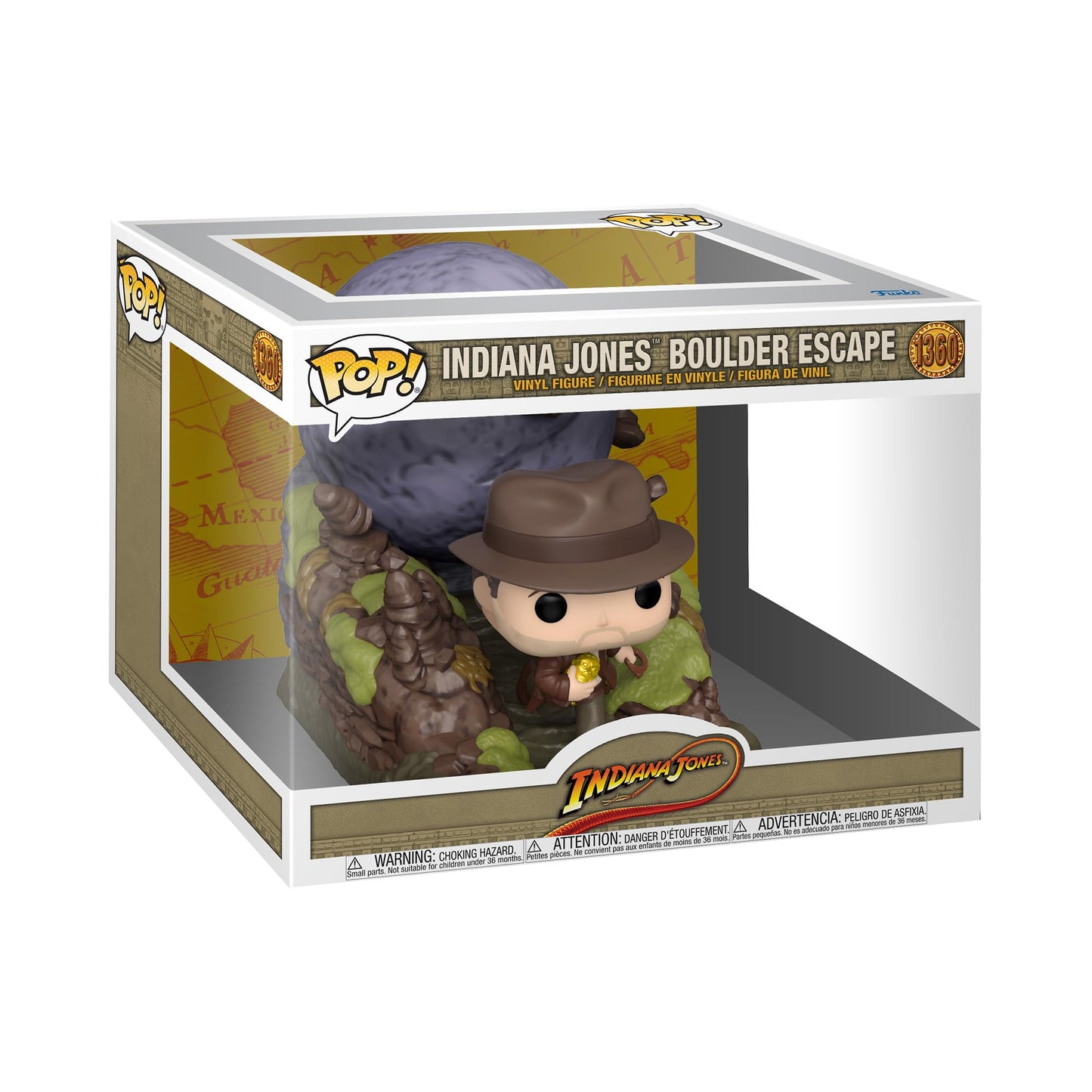Funko Movie Moment: Indiana Jones - Boulder Scene - Collectable Vinyl Figure - Gift Idea - Official Merchandise - for Kids & Adults - Movies Fans -