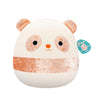 Squishmallows Original 14in Bee the Peach Velvet Panda - Official Jazwares Plush (Large)
