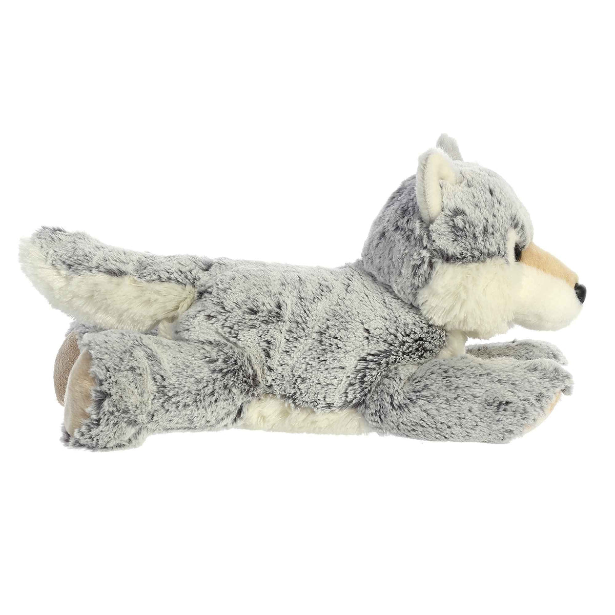 Aurora Flopsie 11.5" Winter Wolf Adorable Stuffed Animal