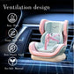 Doll Car Seat for 17cm Dolls, Cute Toy Car Seat with Clip and Removable Magnetic Base Stand, Car Interior Decor for Doll Toy Ornament Display (Blue