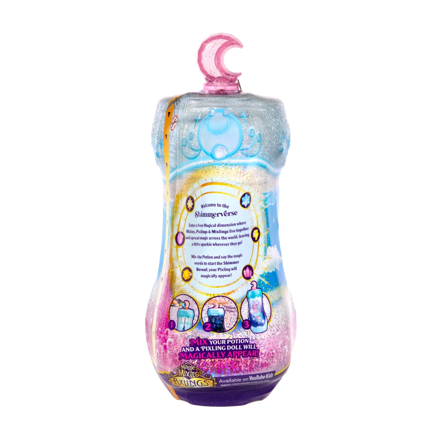 Magic Mixies Pixlings Shimmerverse Series, Create & Mix A Magic Shimmering Potion to Magically Reveal Bearlinda The Polar Bear, This Beautiful 6.5"