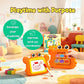 TiTiC Cute Crab Magnetic Drawing Board & Number Maze Adventure Toy, Portable Magnetic Doodle Drawing Board Travel Essentials, Improve Motor Skills