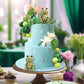 25 PCS Frog Cake Topper Frog Cake Decorations Ball Cake Topper for Frog Birthday Rainforest Party Decoration