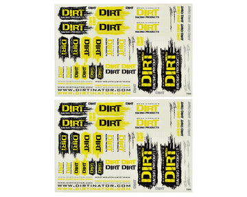 JConcepts 7999 Dirt Racing Products Decal Sheet (2)