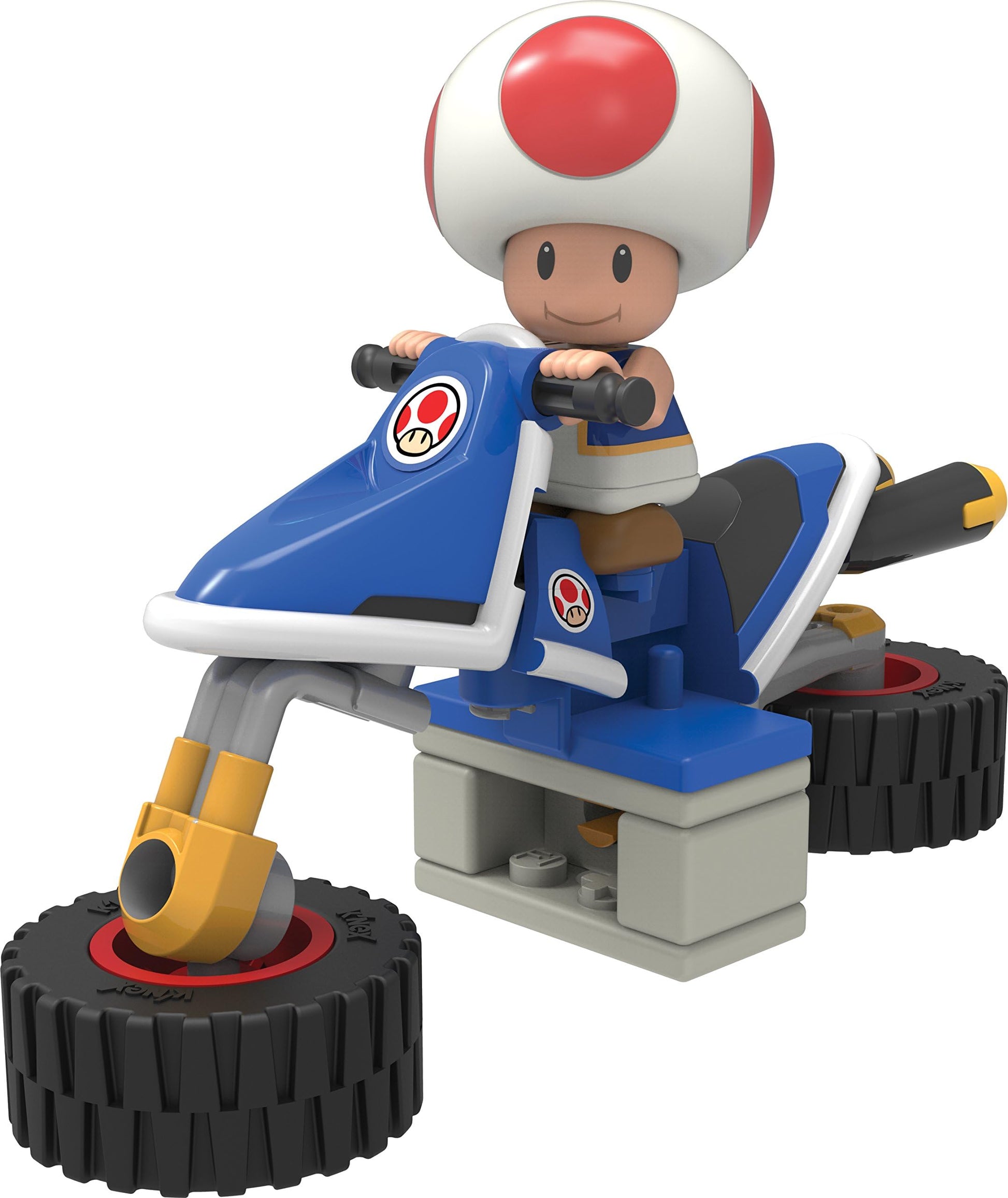 Nintendo Mario Kart Toad Bike Building Set