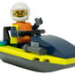 LEGO City: Police Officer Minifigure with Jet Ski - Ages 6+