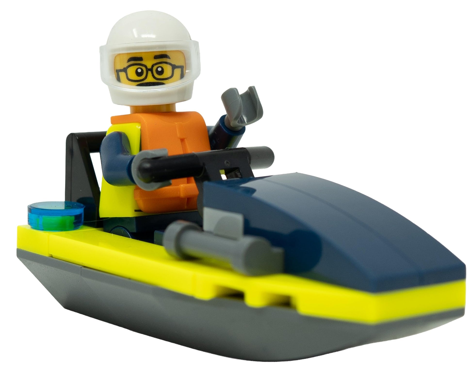 LEGO City: Police Officer Minifigure with Jet Ski - Ages 6+