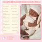 AuroraVita 17 Inch Girl Reborn Baby Dolls that Lifelike,Full Body Silicone Not Vinyl,Hand Painted Realistic Smiling Newborn Baby Doll Gift for Kids 3+