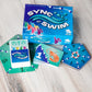 Bézier Games, Sync or Swim - Fast & Fun Strategic Card Game - for 2 to 4 Players, Ages 14+