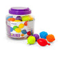 Miniland Educational - Maxichain Interlocking Pieces (24 Pcs), Assorted, (27361)