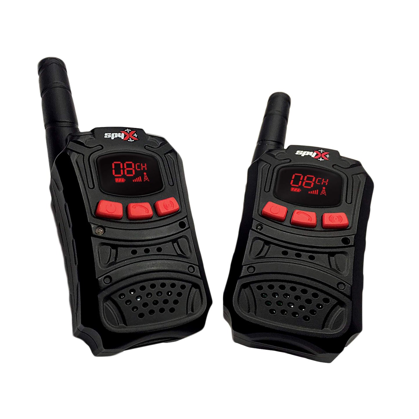 MUKIKIM SpyX/Micro Gear Set + Walkie Talkies - 4 Must-Have Spy Tools Attached to an Adjustable Belt + 2 Player Buddy Play Walkie Talkies! Jr Spy Fan