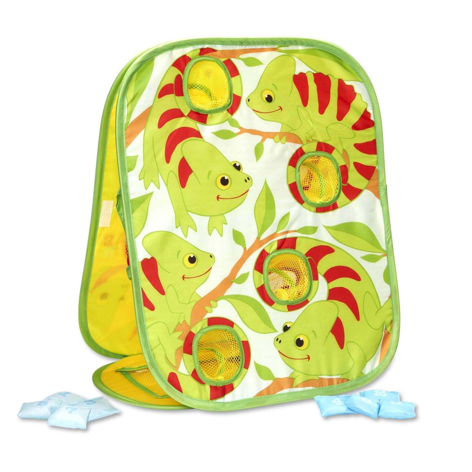 Melissa & Doug Verdie Chameleon Beanbag Toss