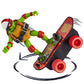 Teenage Mutant Ninja Turtles: Mutant Mayhem Raphael on a Skateboard with Accessories by Playmates Toys - Amazon Exclusive